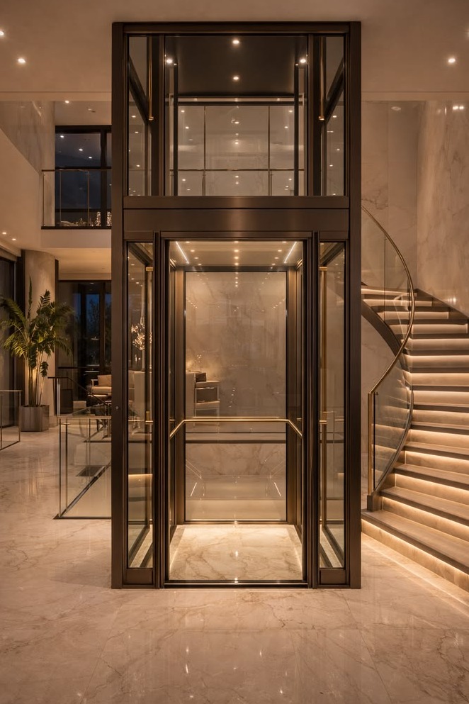 Luxury Glass Elevator